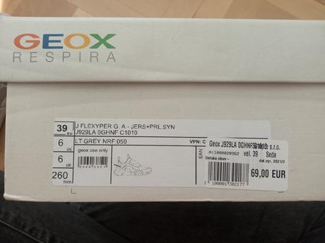 Tenisky geox, geox,39