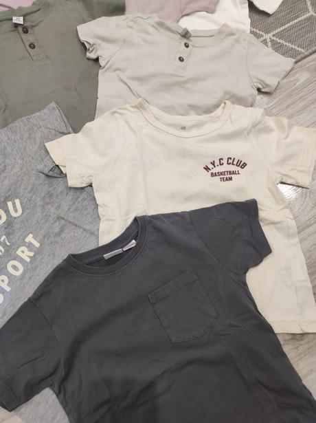Chlapčenské tričká, zara,104