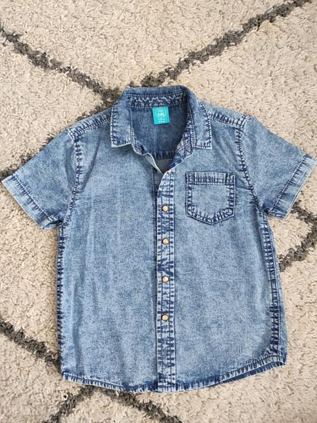 Jemná riflová košieľka, 110