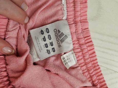 Bledoružove kraťasy adidas, adidas,140