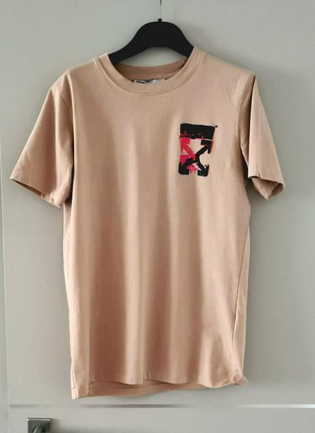 Tričko off-white, s