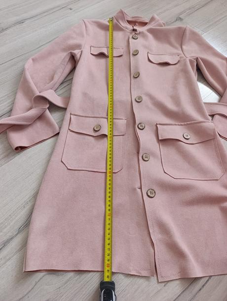 Semišový kabátik, m