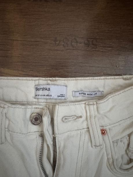 Bershka super wide leg rifle, bershka,32