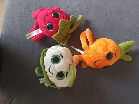 Plyšové hračky billa zelenina,