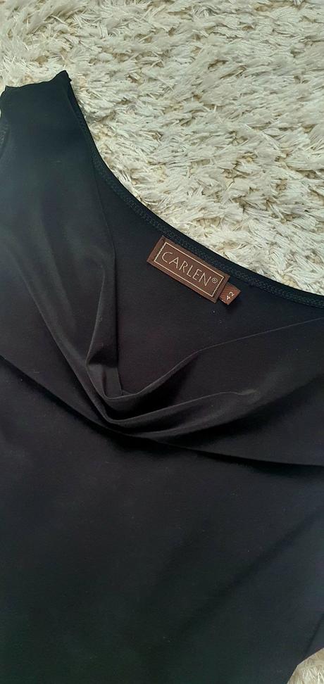 Dlhé čierne šaty 42, 42