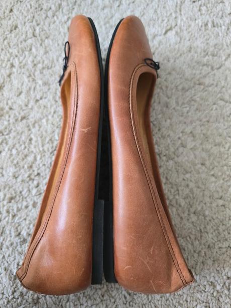 Kožené baleriny, 36