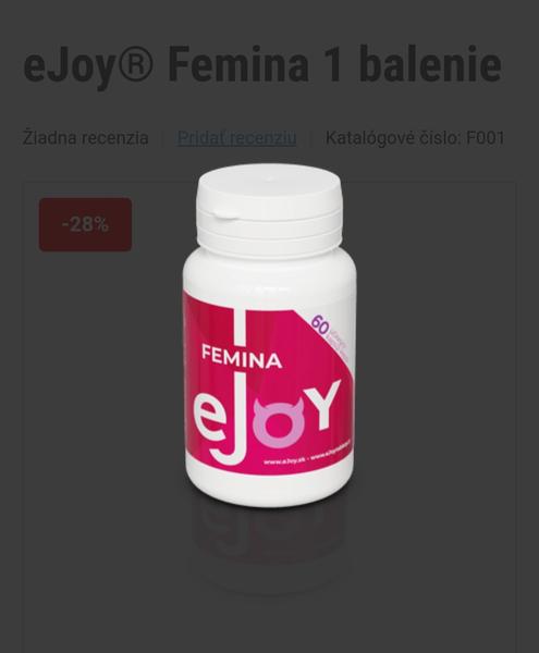 EJoy Femina (na libido)