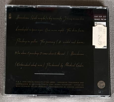 Cd sandra - paintings in yellow,