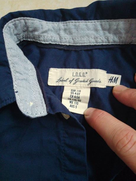 Košeľa, h&m,110