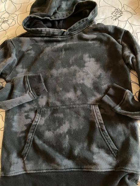 Teplá mikina s kapucou zn. h&m v. 146/152, h&m,146