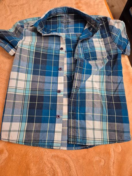 Chlapčenská károvaná košeľa, f&f,122