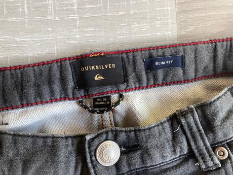 Strecove mäkké rifle quiksilver,vel.30 na 16 rokov, quiksilver,164