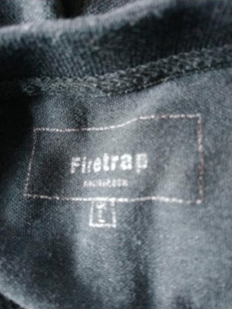Pánske tmavo sivé tričko, firetrap, m
