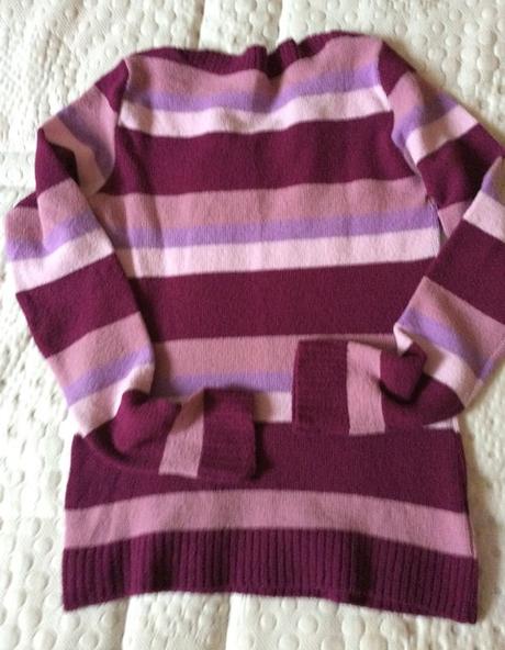 Kvalitný mäkký pásikový pulóver v. m/l, m