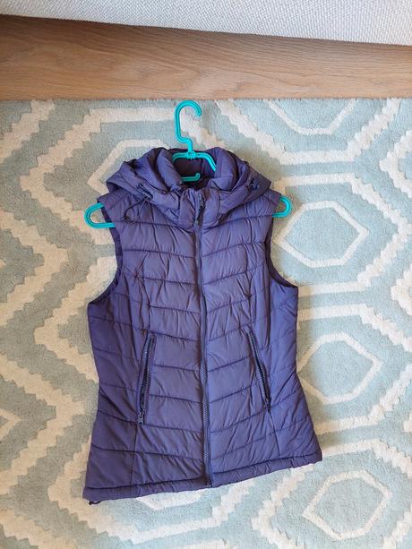 Vesta iba raz prana. predlzena, h&m,158