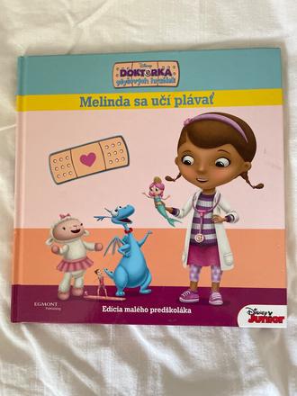 Knižka melinda sa uči plavat,