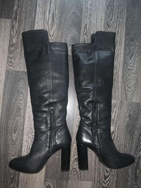 Kožené čižmy zara 36, zara,36