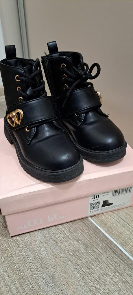 Zateplené členkové topánočky, nelli blu,30