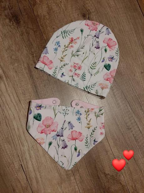 Čiapky, čelenky, sety, plus rúško, 50 - 158