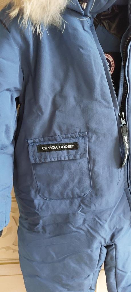 Páperový overal s pravou košušinkou canada goose, 98