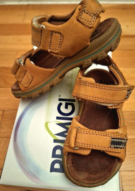 Kožené sandalky primigi, primigi,26