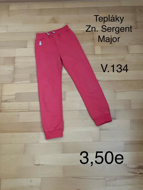 Tepláky, sergent major,134