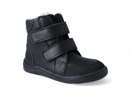 Baby bare - febo winter black asfaltico, baby bare shoes,22 / 25 / 26 / 32
