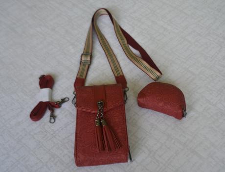 Crossbody kabelka s peňaženkou, 