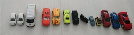 Sada malych auticok,
