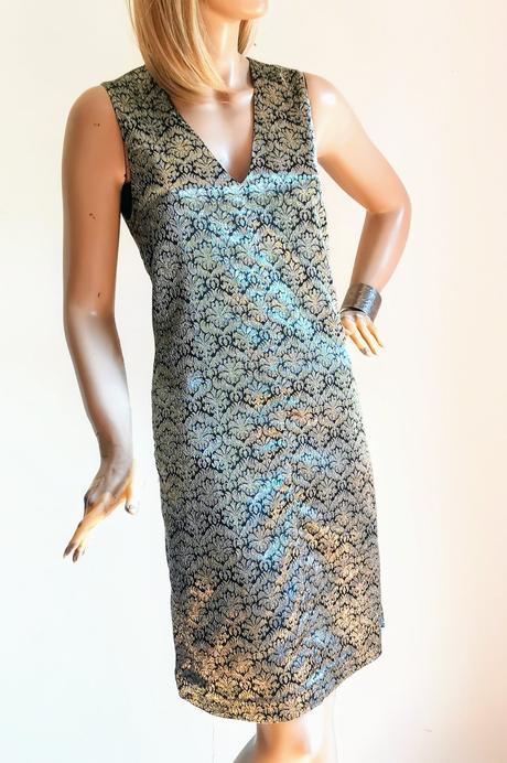 Day birger et mikkelsen - krásne šaty z brokátu, xs