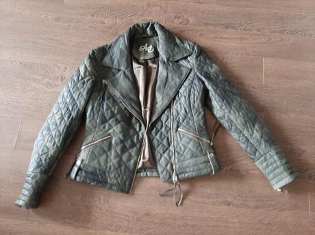 Kožená bunda-s-36 s poštou., 36