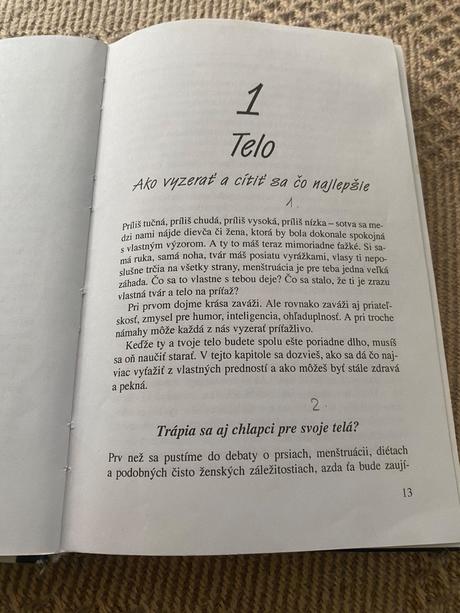 Stará retro kniha dievčenské rozhovory o tom čo ti,