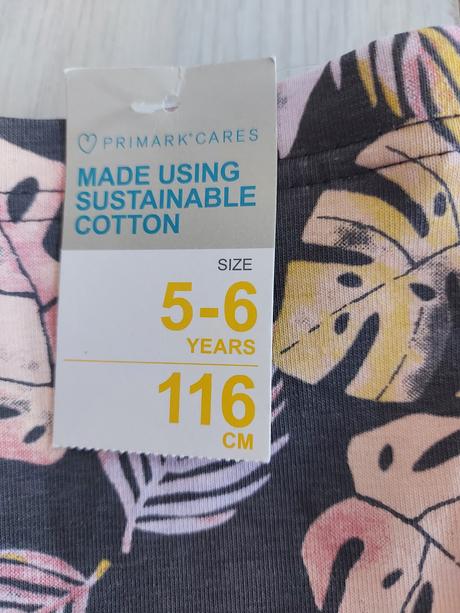 Nove trištvrtove leginy, primark,116