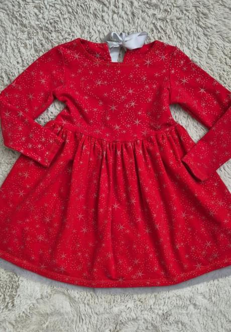 Predám vianočné šaty pre dievča, 122