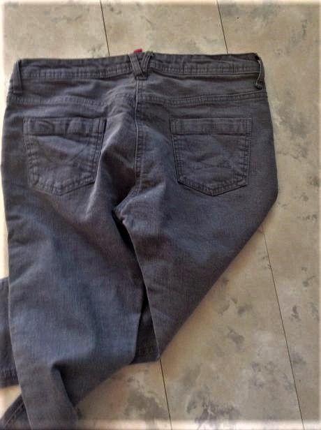 Elastické skinny rifle, denim co,38