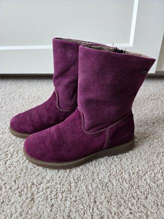 Kožené čižmičky richter, richter,33