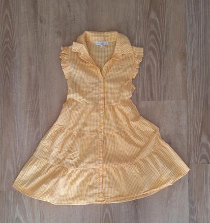 Zlte saty na gombiky, 164