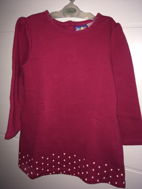 Teplakove saty cyklamenove, lupilu,86