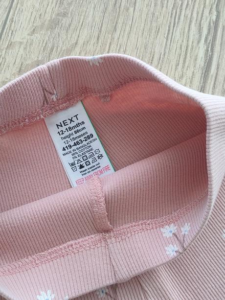 Rebrovane legíny kvety next, veľ. 86, next,86