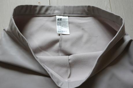 Legíny koženkového vzhľadu h&m, h&m,m