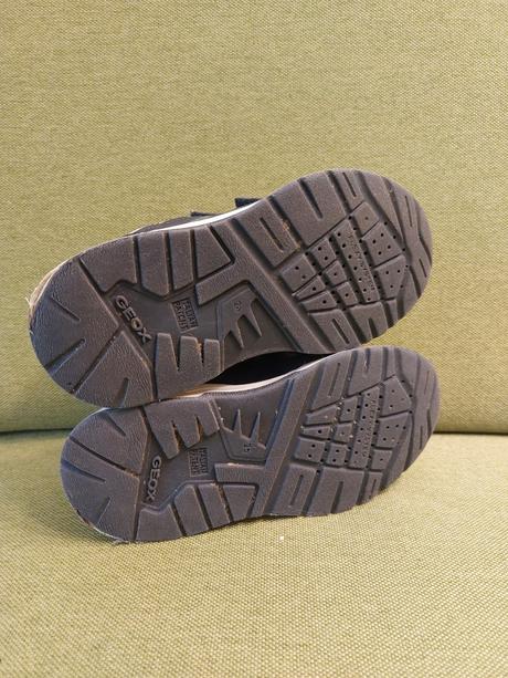 Prechodné kožené topánky geox, geox,26