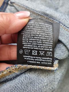 Rifľový top/vesta h&m veľ. 42, h&m,42