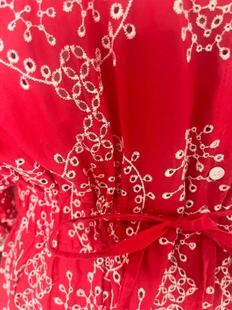 Zara cervene letne saty l, zara,l