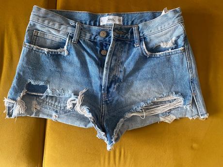 Rifľové kraťasy mango, mango,s