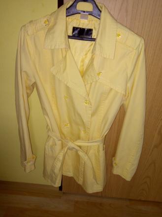 Krasny zlty trenčkot bonprix 36/38 ako novy, bonprix,36