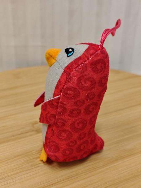 Zberateľský plyšák červený tučniak, animal jam, 