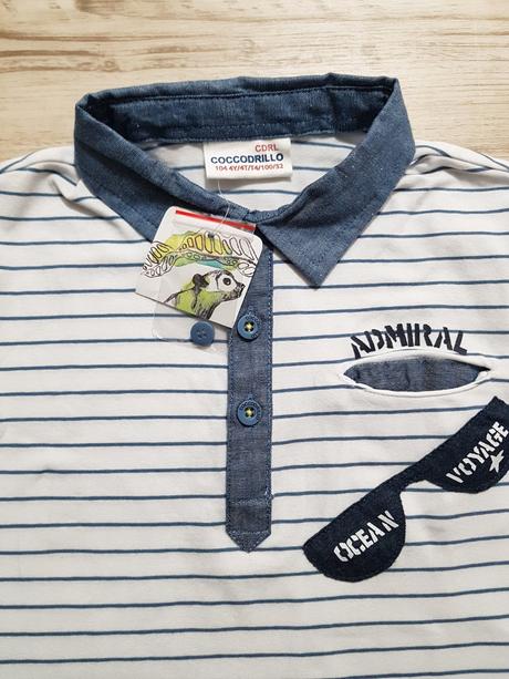 Tričko s krátkym rukávom, coccodrillo,104