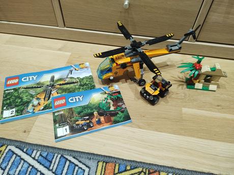 Lego city džungľa - helikoptéra, 
