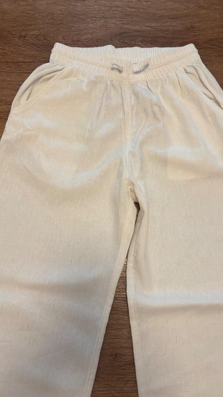 Lanové nohavice, lindex,158