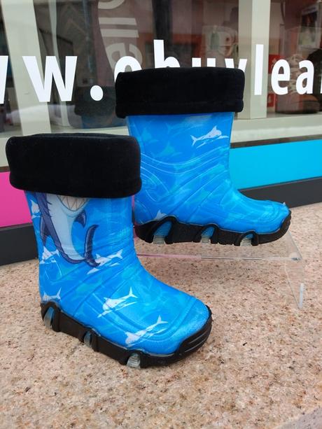 Chlapčenské vyteplené gumáky 20500012 b, 35 / 36